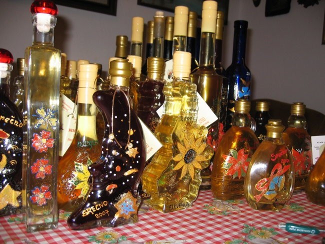Okrasne steklenice - darilne - foto povečava