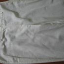 Bele lanene hlače - Elkroj, velikost 44, 7€