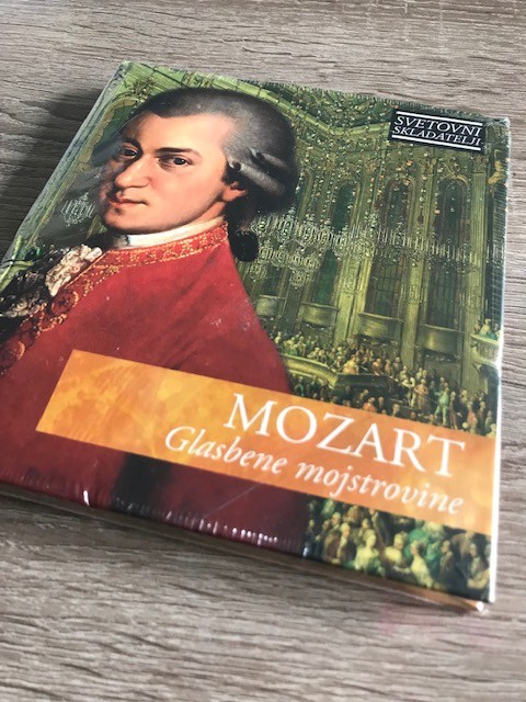 Mozart Glasbene mojstrovine, CD nov, v foliji, 4€
