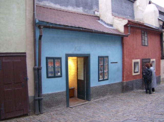 Zlata ulica in hiša F.Kafke