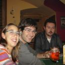 S španci na večerji...(Maria, Juan Carlos in Eduardo)