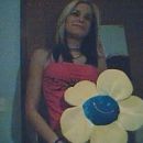 ..me and a flower..