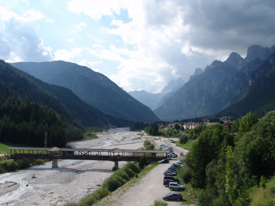 Pogled na tri Cime z Auronza