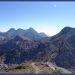 Pogled z Bogatina na Mahavšček in tolminske gore