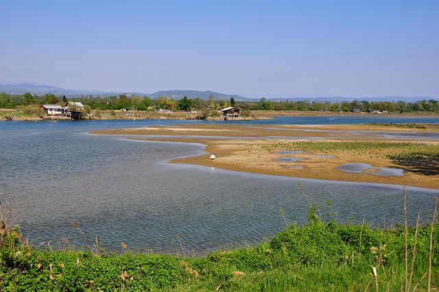 Izliv reke Soče - Isola Della cona - foto