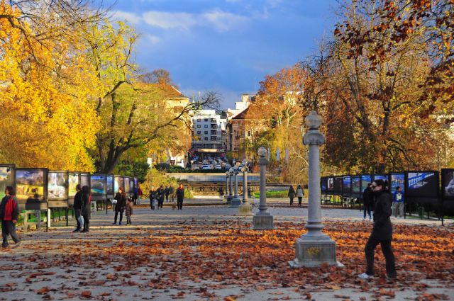 Jesenski sprehod po Ljubljani - foto