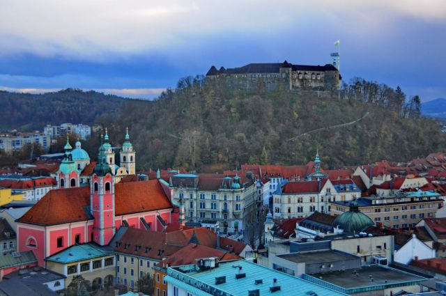 Jesenski sprehod po Ljubljani - foto