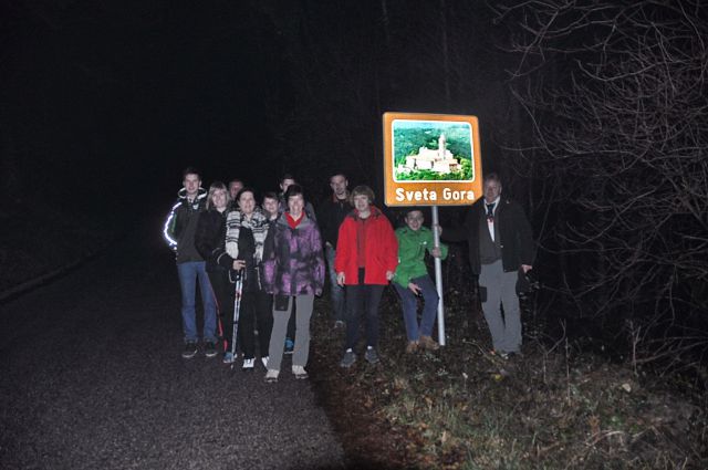 K polnočnici na Sv. Goro - foto