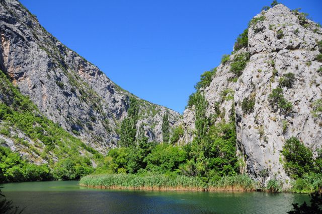 Omiš, kanjon Cetine - foto