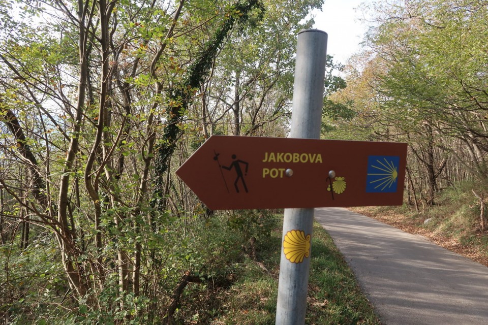 Slovenska Jakobova pot odsek Studeno Podraga - foto povečava