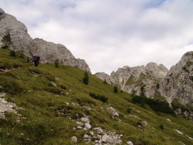 Proti sedlu Kanja