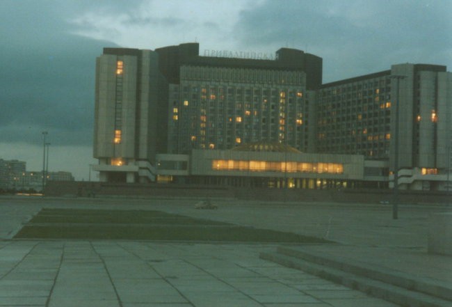 hotel pribaltiskaja leningrad