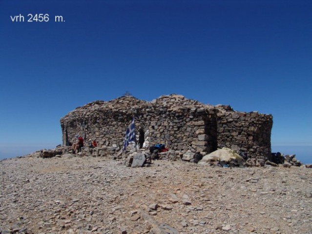 Vrh Psiloritisa , na vrhu je tudi vodnjak z vodo