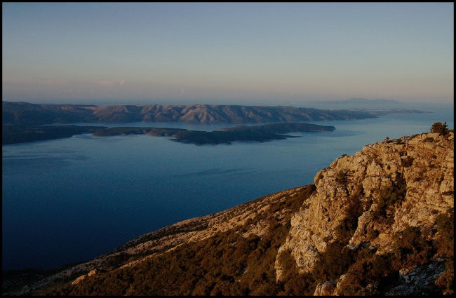 Vidova gora 778m, Brač, Hrvaška   20.9. 2006 - foto povečava