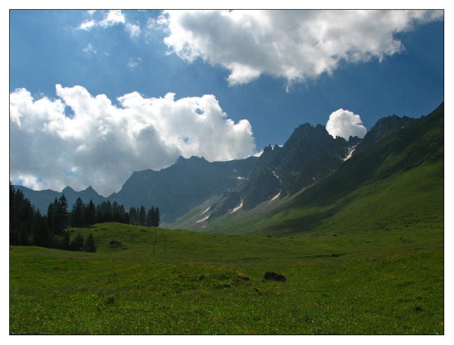 Mannliflue 2652m, Švica 1.-2.7.2006 - foto povečava