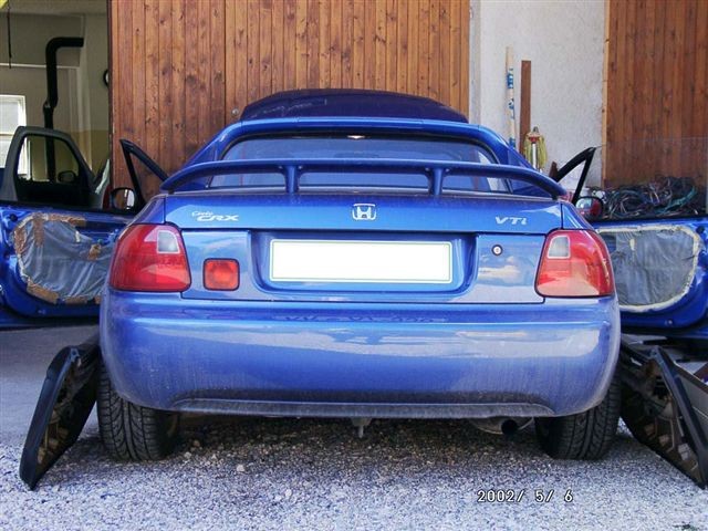Honda CRX VTi blue - foto