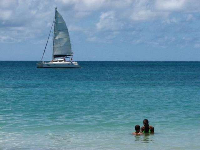 Karibi-Martinique-Les Salinas-najina najljubša plaža z modrim modrim morjem........hmmm