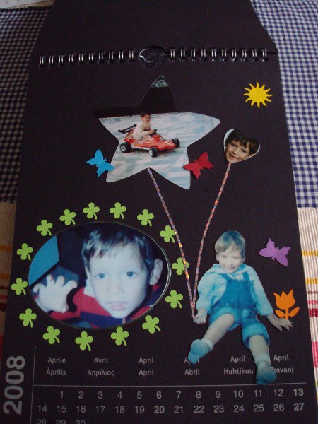 Papir-scrapbook - foto