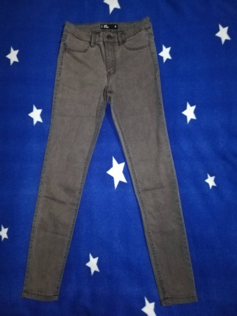 skinny mid waist št.34