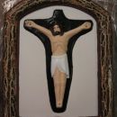 Gips odlitek slika Jezus na križu