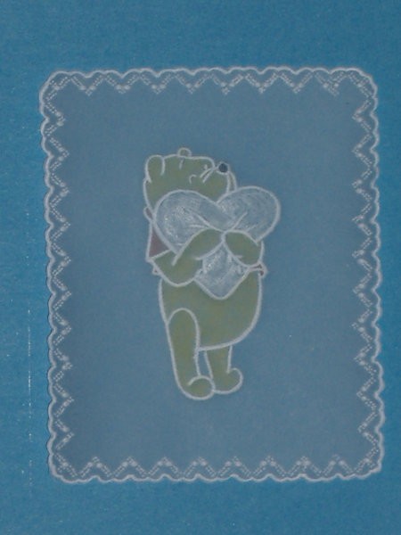 Pergamentna tehnika - foto povečava