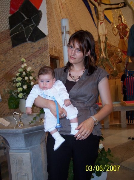 Sv. krst - z mamico