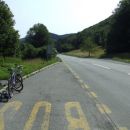 that's the place where tire got busted...2km ahead from Senožeče