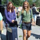 Đeli and Anja happy to be home...i guess