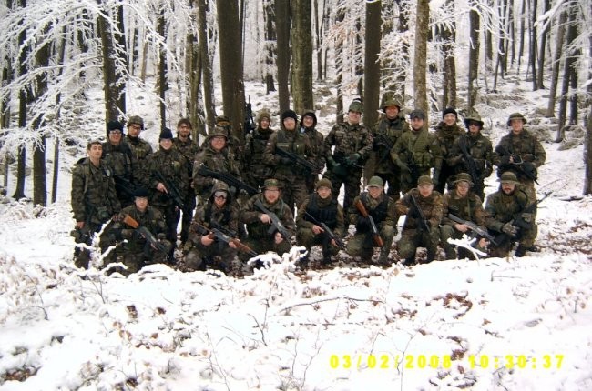 Skupinska slika pripadniko Ruskih specijalnih enot, ki so bile poslane da odstranijo grožn