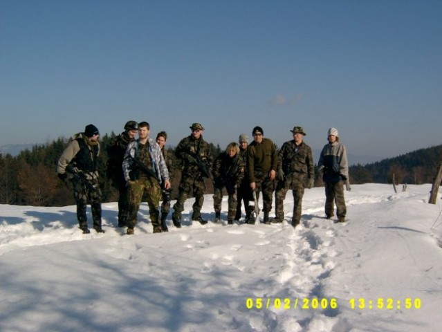 6 Spopad: Lom- Dražnik / ZIMA 5.2.2006 - foto