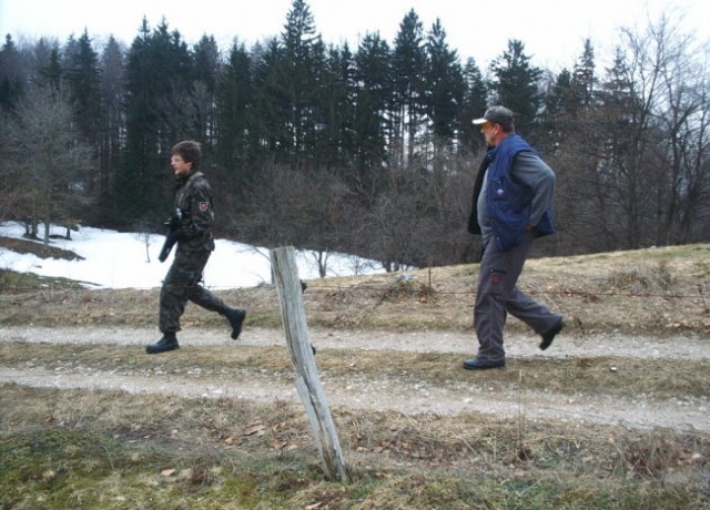 7 Spopad: Lom-Dražnik / ZIMA 26.3.2006 - foto