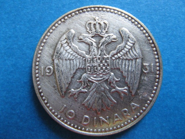 10 Dinara 1931 - front