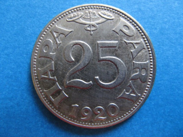 25 Para 1920 - front