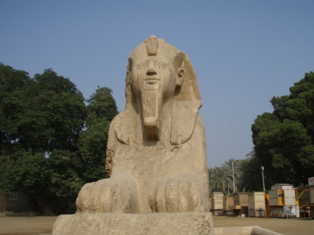 Sfinga v Memphisu (bivše glavno mesto Egipta)