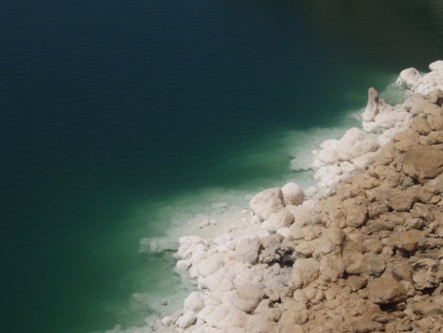 Jordanija-Mrtvo morje (največja koncentracija soli na svetu)