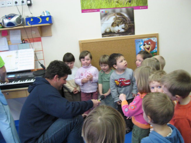 Jure Sešek na obisku (2. 4. 2008) - foto povečava