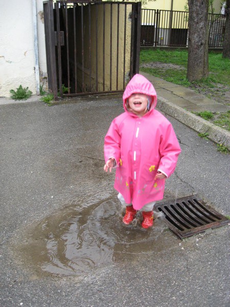 I'm walking in the rain... (8. 4. 2008) - foto