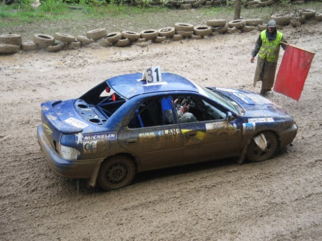Zanesljivi zmagovalec divizije 1, Benedik Dušan v svoji Subaru imprezzi 2.0T
